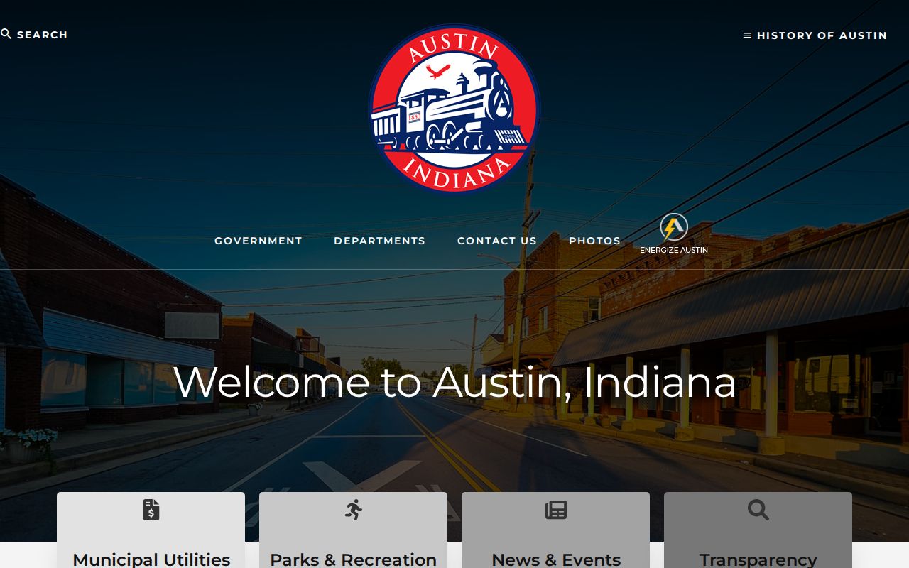Austin city government source separate from county court records